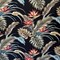 1 Yard Monstera Banana Leaves Birds Paradise Cotton Upholstery Fabric 56-58 inches Wide